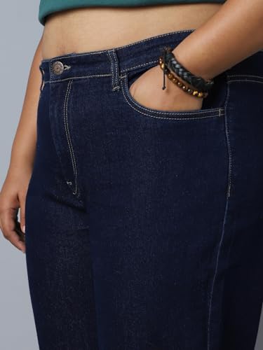 Image of HIGH Star Women's Regular Fit Mid Rise Jeans