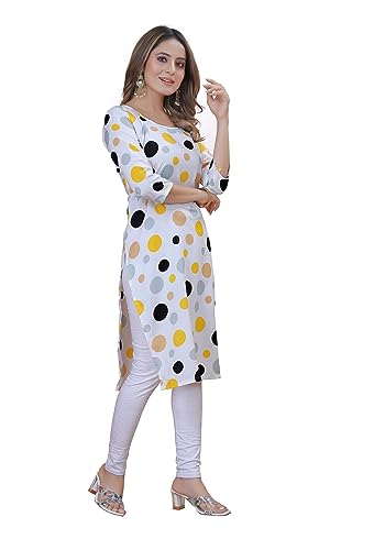 Image of Women's Multicolor Stylish Crepe Kurta||Pack of 2 Kurta||Kurta for Women