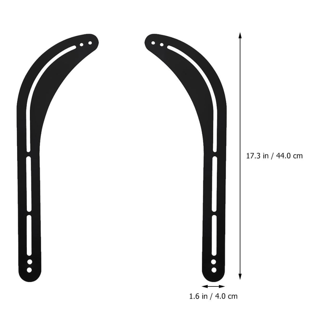 DOITOOL Support Mural pour Barre de Son et Écran 2 Pièces en Fer Charge Maximale 15 Kg Fixation sans Perçage