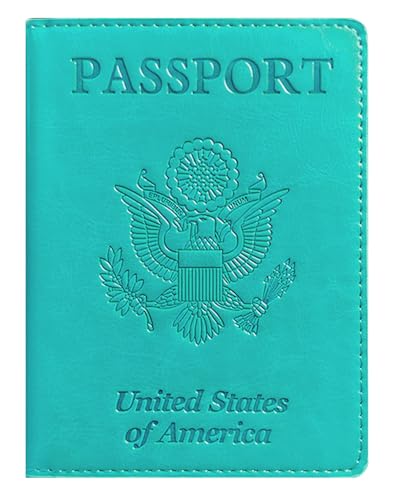 Sizobi Leather Passport Holder - Covers Case With Card Slot, Luggage Tag, International Travel Essentials for Women & Men, Cruise Ship Must-Haves, Travel Gifts