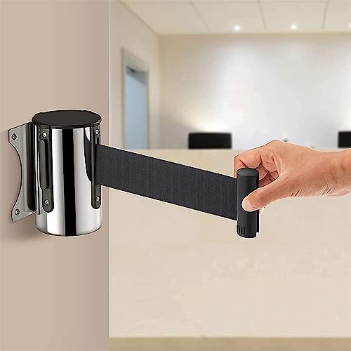 Barrière rétractable premium en acier inoxydable pour accueil
