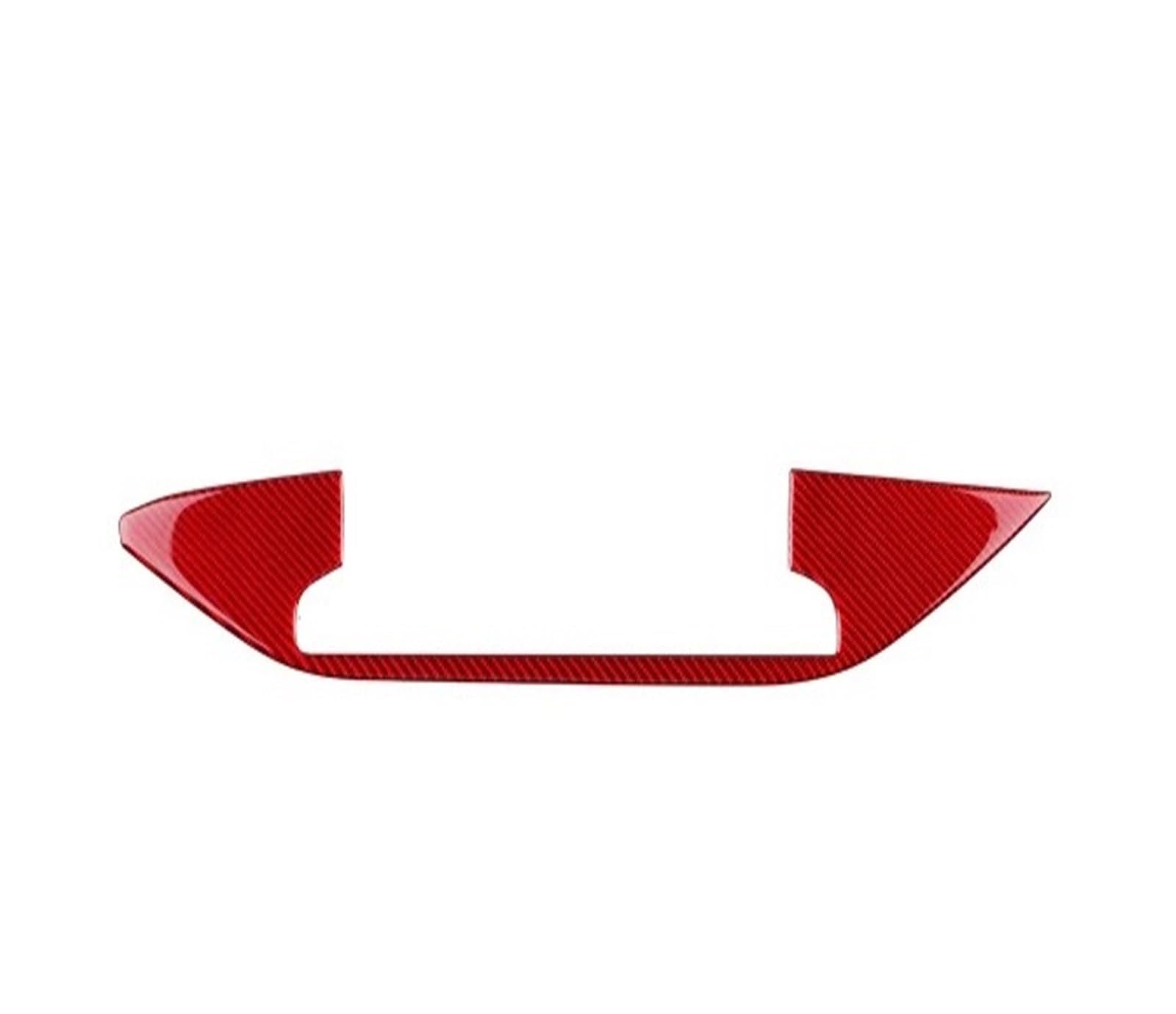 Car Interior Moulding Trim for Kia for Stinger 2019-2023 LHD RHD Car Central Navigation Screen Trim Accessories Real Soft Carbon Fiber Sticker Interior Accessories(LHD 10.25in displayR)