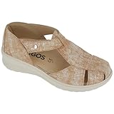 Cuir véritable, large coupe Hergos H3059 - Chaussure idéale pour ceux qui recherchent une solution confortable et tendance - Matteus Camel, Camel, 40 EU