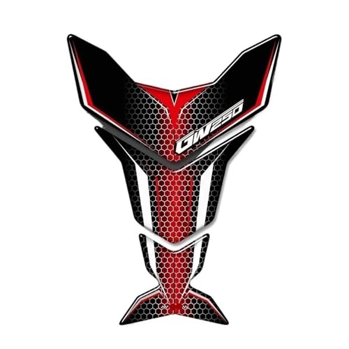 Coussin autocollants protection réservoir moto Inazuma GW250 kit essence et poignées latérales