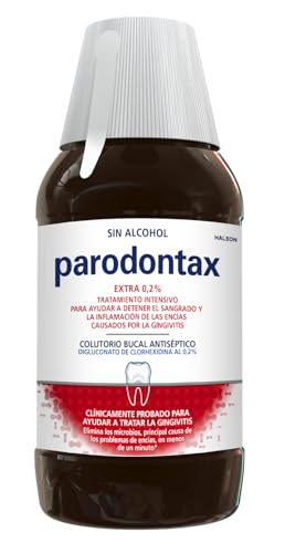 Parodontax Enjuague Bucal Extra, Antiséptico Bucal Para la Prevención y Ayuda en el Tratamiento de la Gingivitis, Sin Alcohol, 300 ml