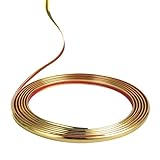 10m Goldene selbstklebende Zierleisten aus Metall Selbstklebende Fensterleisten können an der Bordüre Befestigt Werden PVC-Deckenleisten Heimdekoration