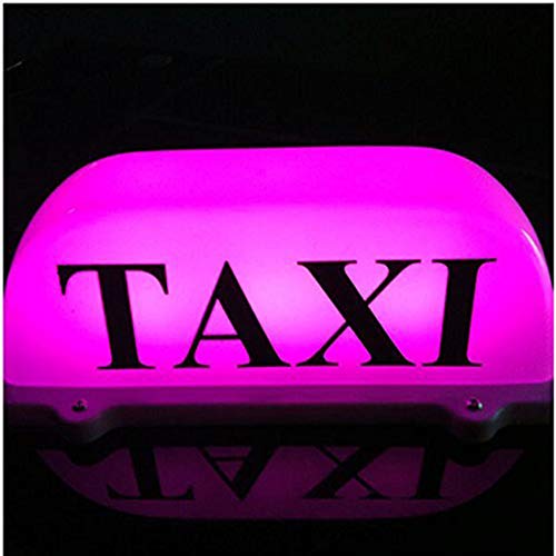 Luz LED techo para taxi con base magnética impermeable miniatura 1
