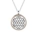 Produktbild Ätherisches Öl Diffusor Halsketteeinzigartige Edelstahl Diffusor Anhänger Halskette Männer Frauen Ätherische Öle Aromatherapie Diffusor Parfüm Medaillon Diy Schmuck