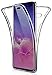 Galaxy S10 Plus Case,AMASELL-A Ultra Thin Clear Case 360 Coverage Full Body Protective Shell Shockproof Front and Back Crystal Soft Silicone Rubber Case Cover for Samsung Galaxy S10 Plus