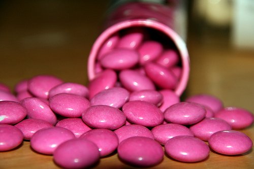 Pink Smarties In A Giant Tube - Buy 