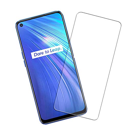 Image of COVER CAPITAL 0.3mm Tempered Glass Screen Gurad hardness For Realme 6i Transparent -Pack 1