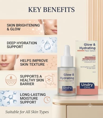 Image of Undry Vitamin C Face Serum, 30ml