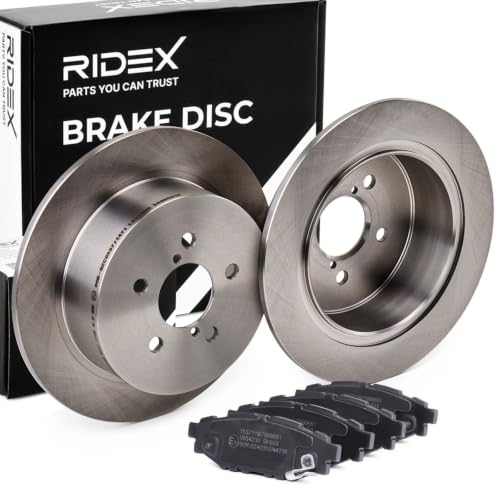 Disques et plaquettes de freins arrière RIDEX sans vis pour un freinage stable sur Legacy IV