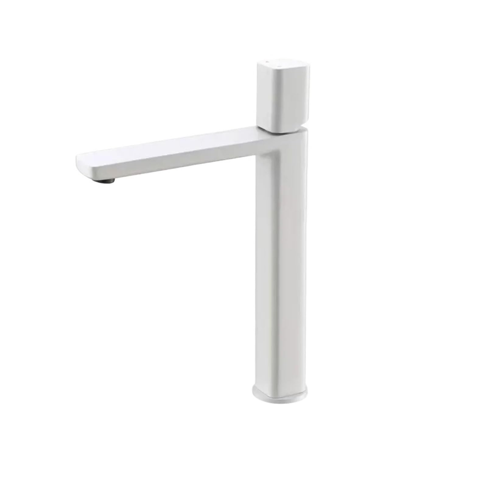 Mkyyioed Color8 Bathroom Taps Basin Faucet Gunmetal Bathroom Sink Tap Square Wash Single Handle Hot And Cold Mixer Deck(Color8)