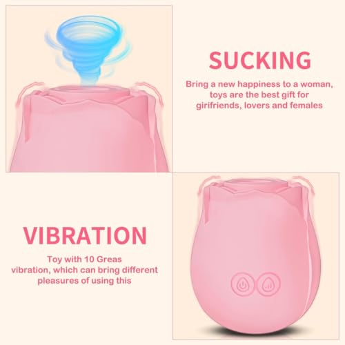 Vibrator_Vibrat.O.Rset 4 Woman Rabb.I.T S.Ex Adults Toys Vibraters4 Sale For Women Deep C.Litor.I.Se Su.Cking Vibabrat.Or Dido Vibertoror Toys4Women Toys4Couples For Men 10 Modes Silent Rose - 6
