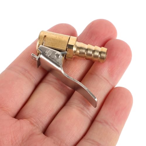 Adaptador de boquilla de aire de latón para inflador de ruedas de coche de 8 mm 4