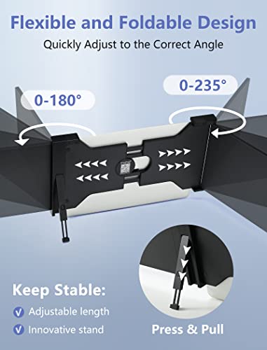 Fopo 13.3” Triple Laptop Screen Extender, Fhd 1080P Ips Laptop Monitor Extender For 14”-17” Laptop, Hdmi/Usb-C Plug And Play Portable Monitor For Laptop -S16 Black #TOP6