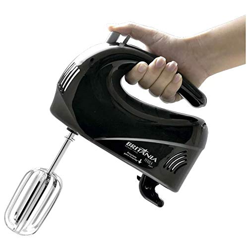 Batedeira, Perola Maxx, 2 Tigelas 2 e 4L, Preto, 110v, Britânia