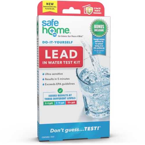 Safe Home DIY Lead in Drinking Water Combo Test Kit
