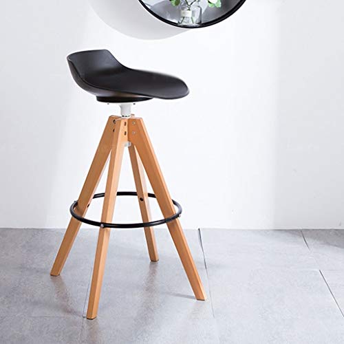 Jbdda Nordic Light Luxury Bar Chair Simple Net Red Bar Stool Front Desk Cafe Restaurant Leisure Back High Stool (Color : D) #TOP2