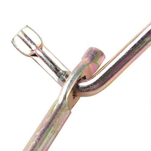 Plum Garden Car Truck Van Scissor Lift Jack Crank Handle, Car Steel Tire Wheel Lug Wrench Scissor Jack Crank #TOP3