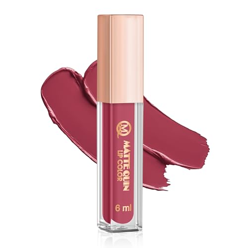 Image of Matte Quin Lip Color| Matte Texture|Long Wear |Smudge Proof |Waterproof-6ml (MQ Flat-220)