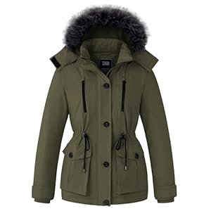 ZSHOW Women’s Winter Coat Warm Quilted Puffer Jacket Thicken Parka with Removable Hood (Regular and Plus Size)