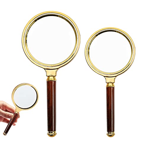 VIKSAUN 2 Pezzi 10x Lente d'ingrandimento 80mm