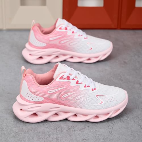Image of DLWKIPV Womens Slip on Walking Tennis Shoes for Women Work Running Athletic Gym Sports Sneakers Lightweight Casual Shoe