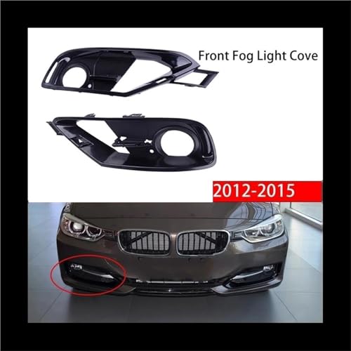 Parrilla antiniebla para BMW Serie 3 F30 F31 2012-2015, embellecedor de parachoques delantero 2