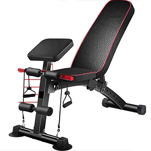 COLOM Weight Bench Adjustable Weight Bench-Utility Gym Bench for Full Body Workout, Multi-Purpose Foldable Incline Decline Benchs Weight Bench Adjustable