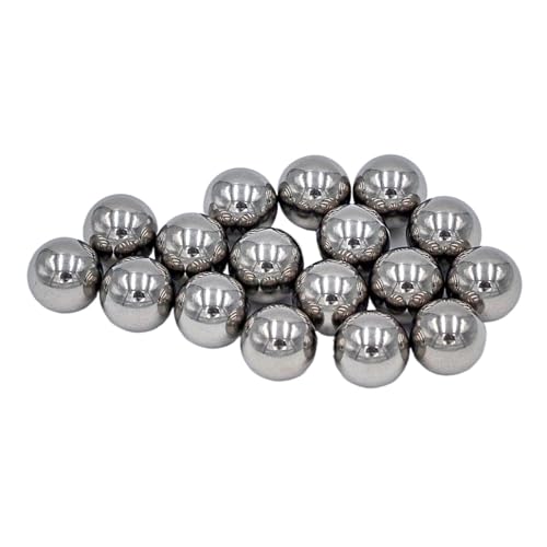 YCPIN(小さな店) 10mm 12mm 1/2'' (12.7mm) AISI52100 クロム鋼ベアリングボール 硬化クロム GCR15 100Cr6 G16 精密(50pcs,10mm)