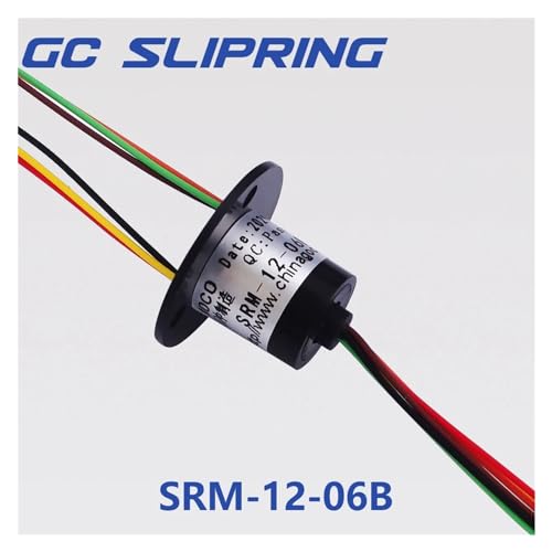 Bague collectrice électrique pour support rotatif de caméra et robotique - 4