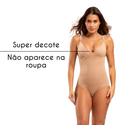 Body Cinta Modeladora Pós Cirúrgica Suplex (Preto, GG)