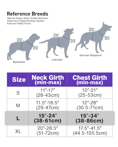 Joytale Dog Harness Large Dog No Pull Harness for Dogs with 2 Leash Clips - Image 3