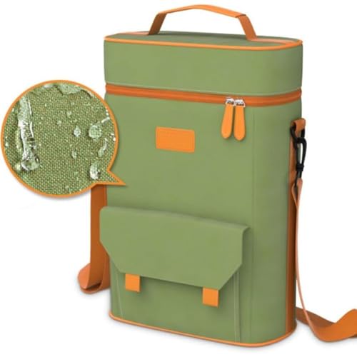 Bolsa de transporte para 2 botellas a prueba de fugas para proteger tu coche en los viajes 6