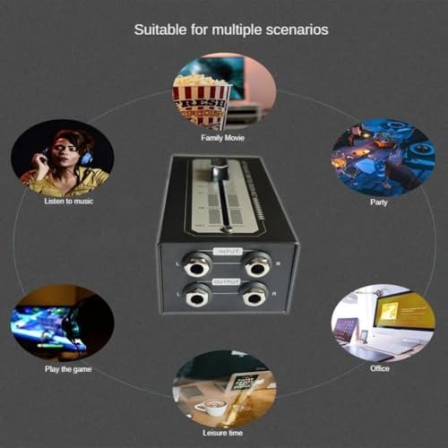 Controlador de volumen de escritorio que elimina los ruidos digitales en altavoces de PC 5