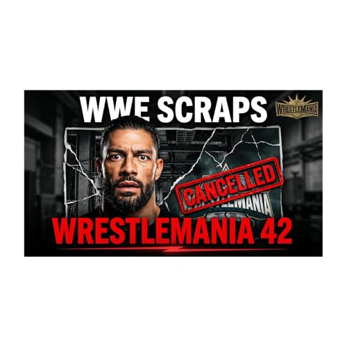 WWE Scraps Major WrestleMania 42 Plans copertina