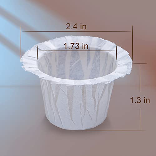 Image of Irmidi 600 Count Disposable Paper Coffee Filters,Compatible with Keurig 1.0 and 2.0 Single Serve Brewers