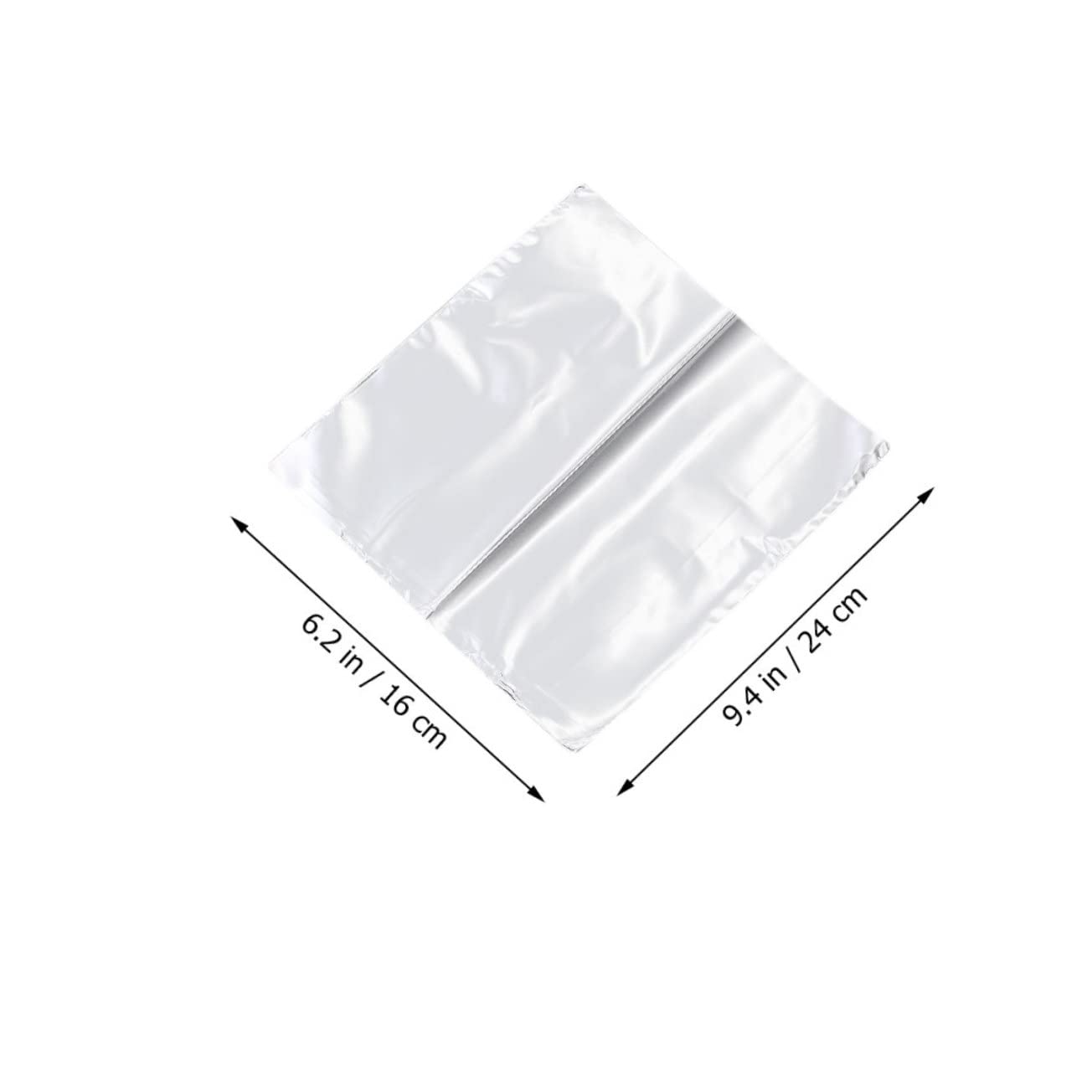 ARTIBETTER Heat Shrink Wrap Films 200 Pack of Waterproof Plastic Films 16x24cm for Essential Products