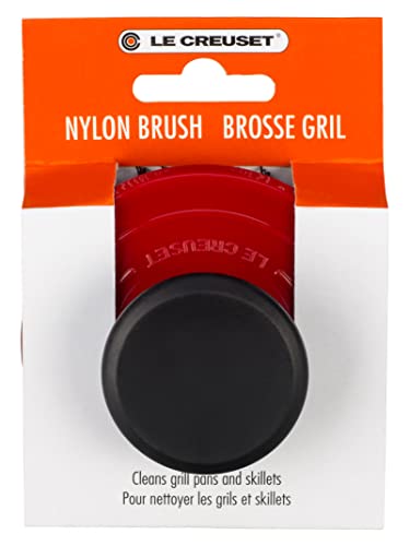 Le Creuset Nylon Brush, 3 1/4", Cerise #TOP1