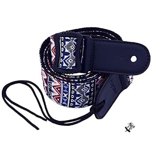 rayzm Sangle pour Ukulélé, de Style Bohémien Knitting en Coton Ceinture, 4cm de Large, de Longueur Réglable de 78cm à… - Les Beatles, Paul McCartney, John Lennon, RIngo Starr, George Harrison rayzm Sangle pour Ukulélé, de Style Bohémien Knitting en Coton Ceinture, 4cm de Large, de Longueur Réglable de 78cm à… – Image 6