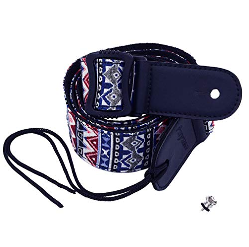 rayzm Sangle pour Ukulélé, de Style Bohémien Knitting en Coton Ceinture, 4cm de Large, de Longueur Réglable de 78cm à… - Les Beatles, Paul McCartney, John Lennon, RIngo Starr, George Harrison rayzm Sangle pour Ukulélé, de Style Bohémien Knitting en Coton Ceinture, 4cm de Large, de Longueur Réglable de 78cm à… – Image 7