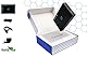HURRICANE GD35612 Externe Festplatte 2TB 3,5 USB 3.0 Aluminium HDD mit Netzteil für PC, Laptop, TV, Ps4, Ps5, Xbox kompatibel mit Windows Mac Linux
