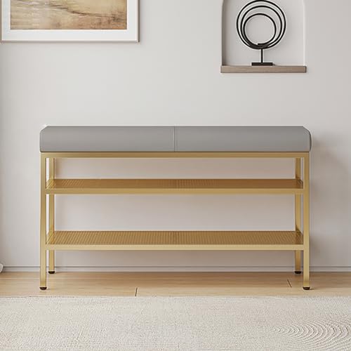 Meuble d'entrée pour ranger 10 paires de chaussures avec banc