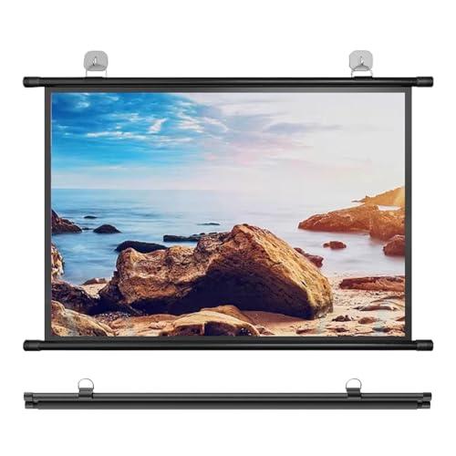 Pantalla manual 72 pulg 16:9 para proyector