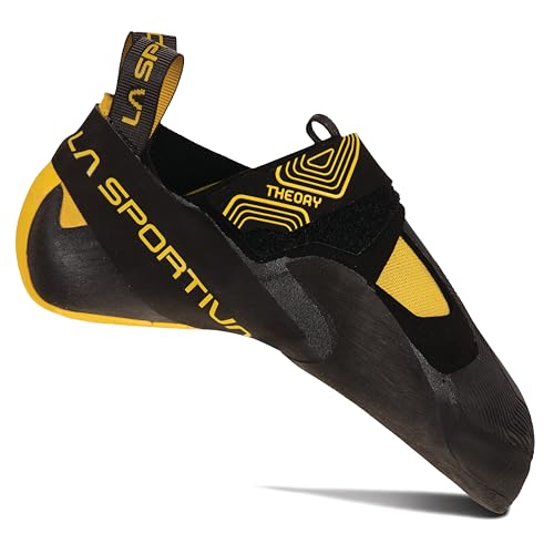 La Sportiva Mens Theory Performance Rock Climbing Shoes, Yellow/Black, 11