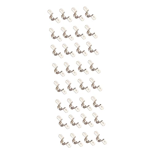 KALLORY Sturdy U-tube Clamp 66 Pcs Tube Straps Tension Clip Heavy Duty Clamp for Pipeline Mounting