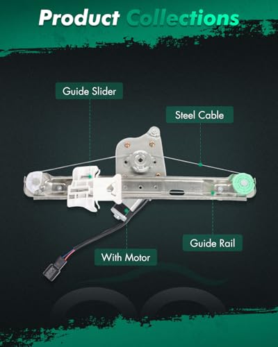 Image of SCITOO Power Window Regulator with Motor for Chevrolet for Malibu