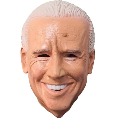 Masque de Joe Biden YXWYXWA idéal pour animer une fête déguisée ou un cosplay